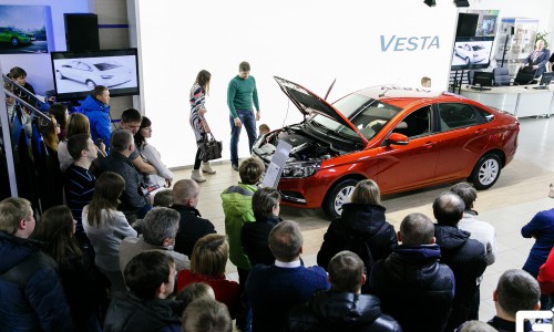 В Кирове состоялась долгожданная презентация LADA Vesta