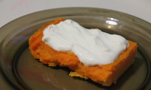 Полезный завтрак: запеканка из тыквы