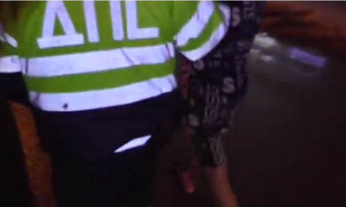 В Кирове задержали пьяного водителя ВАЗа, который разъезжал по городу в халате