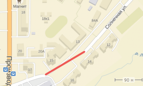 Два участка улицы Солнечной в Кирове соединят новой дорогой