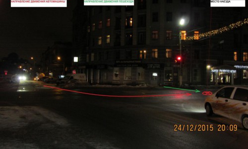 В Кирове легковушка сбила 16-летнего парня