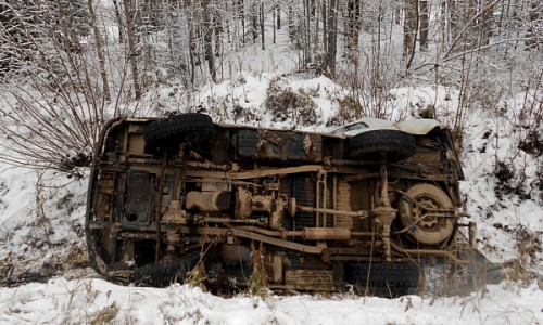 На трассе Киров-Пермь в ДТП попал прокурор Афанасьевского района