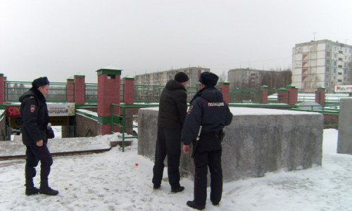 Кировчанин осквернил памятник Коневу