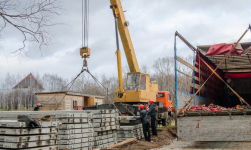 Строительство Terra Sport в парке у Дворца пионеров заморозили