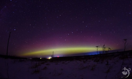 Фото: в новогоднюю ночь кировчане видели полярное сияние