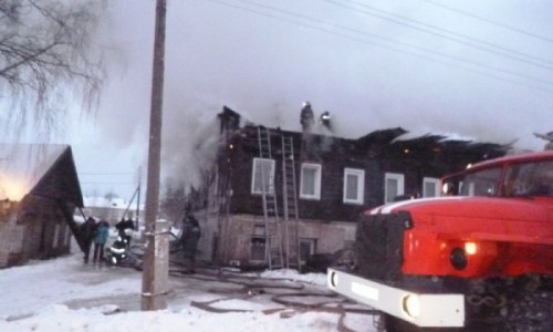Пожар в жилом доме в Вахрушах: погиб мужчина