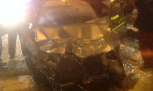 Появилось видео с места смертельного ДТП на улице Щорса в Кирове