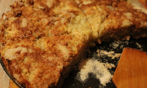 Яблочный пирог без яиц: проще не бывает!