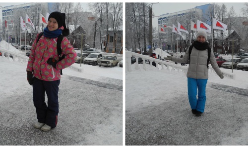 Мода улиц: как одеваются кировские близняшки