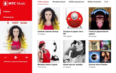 МТС и «Яндекс» запустили тарифы для меломанов