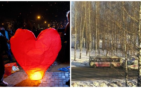 Что обсуждают в Кирове: штраф за запуск "небесных" фонариков и автобус, придавивший водителя