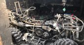 Под Слободским в гараже сгорел квадроцикл