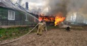 В Кировской области из-за неисправных проводов сгорела часть дома