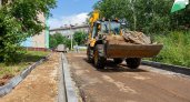 В Кирове благоустраивают объекты в Нововятском районе