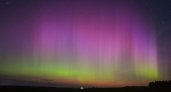 Кировчане стали свидетелями яркого полярного сияния