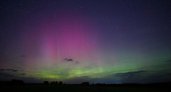 В Кировской области засняли красивейшее полярное сияние
