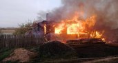 В Кировской области сгорел жилой дом