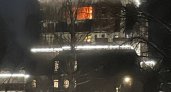 В Кирове загорелся многоэтажный дом у СИЗО