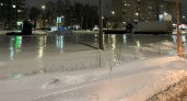 Улицы Кирова покрылись льдом после зимнего дождя: подборка фото