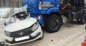 КамАЗ смял Lada Granta: на трассе в Кировской области погибли два человека