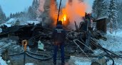 В Кировской области огонь уничтожил дом: на пепелище нашли тело мужчины