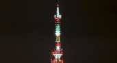 На кировской телебашне включат праздничную подсветку