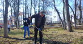 Губернатор Кировской области Александр Соколов принял участие во Всероссийском субботнике