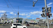 На Воровского в районе ТРЦ "Глобус" установлен новый светофор