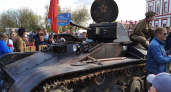 Горожанам показали танк, изготовленный в годы войны в Кирове