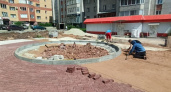 В Кирове на улице Ленина строят новый сквер