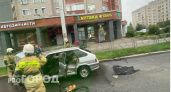 Утром в центре Кирова вспыхнула "четырнадцатая"