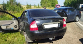 В Кировской области во встречном ДТП пострадали три человека: в их числе двухлетняя малышка