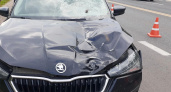 В Кирове Škoda смяло от столкновения с пешеходом: женщина скончалась в больнице