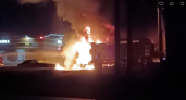 Появилось видео пожара на Зональном институте в Кирове