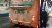 В Кирове во время движения по маршруту загорелся автобус