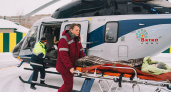 В Кировской области из-за снегопадов женщину с инсультом пришлось спасать на вертолете 