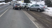 В Котельничском районе на федеральной трассе "Вятка" произошло массовое ДТП