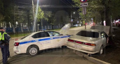 В Кирове на улице Воровского полицейская Škoda столкнулась c Toyota