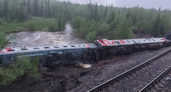 В Республике Коми на месте схода пассажирского поезда обнаружено тело человека