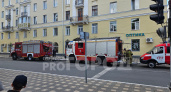 В центре Кирова загорелся магазин