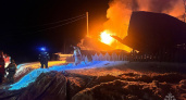 В Кировской области огонь уничтожил две бани и жилой дом