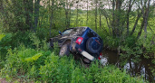 В Верхошижемском районе водитель внедорожника погиб, вылетев с дороги