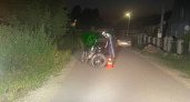Под Кировом мальчик на мотоцикле сшиб нетрезвого самокатчика