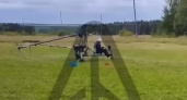 Самодельный вертолет с 88-летним пилотом на борту разорвало под Омутнинском