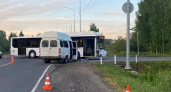 Число пострадавших в столкновении автобуса и маршрутки под Кировом выросло до 7
