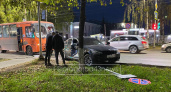 22-летняя пассажирка автобуса получила травмы в аварии с BMW в центре Кирова