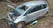 В Лебяжском районе мужчина погиб, опрокинув иномарку на большой скорости в кювет