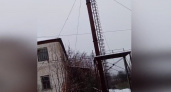 Старая ТВ-вышка в Зуевском районе больше не пугает жителей падением на дома