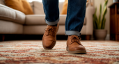 Почему американцы стелят везде ковролин и всегда держат его чистым - хотя по дому ходят в грязной обуви
