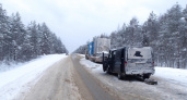 Следовавший в Киров микроавтобус попал в массовое ДТП с фурами, четверо ранены